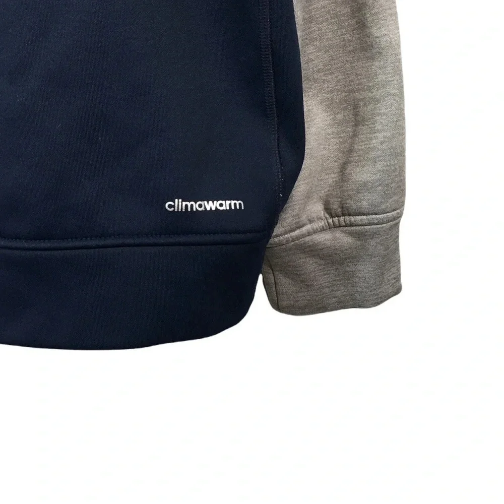B2 Mens ADIDAS Climawarm Full Zip Performance Hoodie Sweatshirt Jacket M